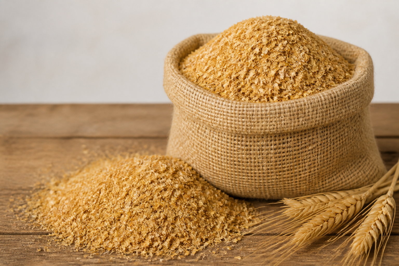 Wheat husk bhusi for feed and industrial use